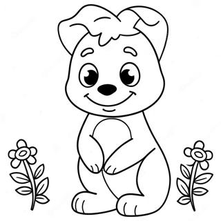 Bluey Mum Coloring Page | Bluey Mum coloring page