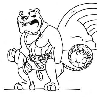 Brozone Coloring Page | Brozone coloring page