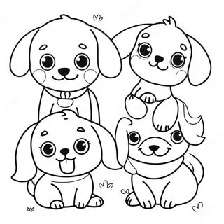 Pupstrução Páginas para Colorir
