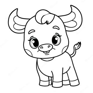 Touro Páginas para Colorir