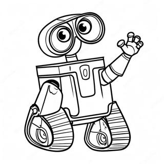 Wall E Pagine da Colorare