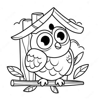 Owl House Coloring Page | Owl House coloring page