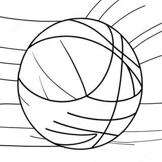 March Madness Basketball Coloring Page | March Madness coloring page