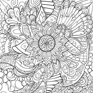 Kaleidoskop Fargeleggingssider