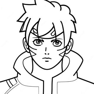 Boruto Coloring Page | Boruto coloring page