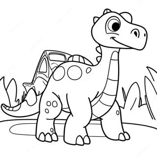Dinosaur Train Coloring Page | Dinosaur Train coloring page