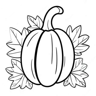 Fall Pumpkin Coloring Page | Fall Pumpkin coloring page