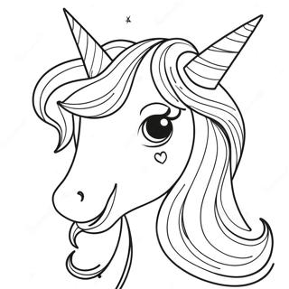 Unicorn Girl Coloring Page | Unicorn Girl coloring page