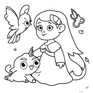 Mira Coloring Pages