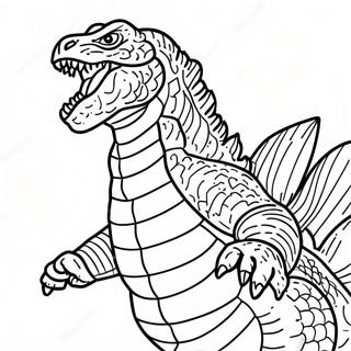 Godzilla 2021 Coloring Page | Godzilla 2021 coloring page