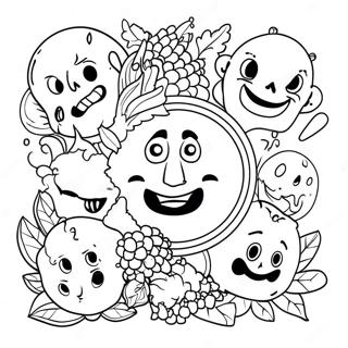 Seven Deadly Sins Coloring Page | Seven Deadly Sins coloring page