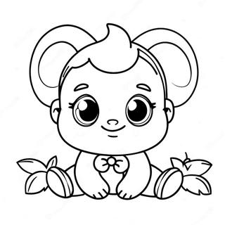 Cute Baby LOL Characters Coloring Page | Baby LOL coloring page