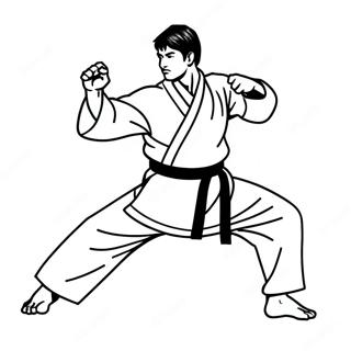 Karate Fargeleggingssider