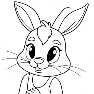 Lola Bunny Coloring Page | Lola Bunny coloring page