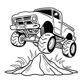 Monster Jam Truck Coloring Page | Monster Jam coloring page