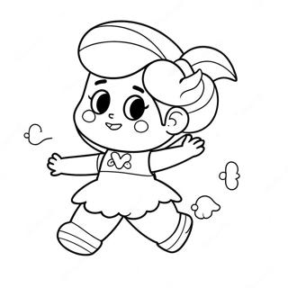 Rainbow Brite Coloring Page | Rainbow Brite coloring page