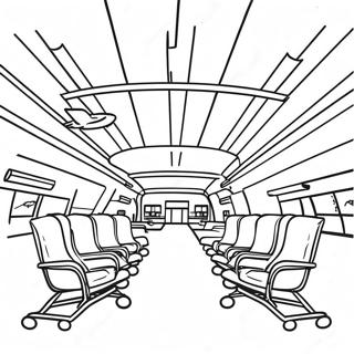 Airport Coloring Page | Airport coloring page