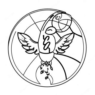 NBA Team Logo Coloring Page | NBA Team Logo coloring page