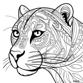 Panther Coloring Page | Panther coloring page
