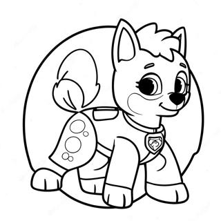 Liberty Paw Patrol Coloring Pages