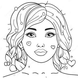 Self Love Affirmation Coloring Page | Self Love coloring page