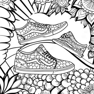 Vans Schoenen Kleurplaten