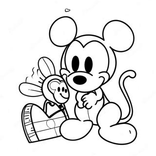 Disney Get Well Soon Coloring Page | Disney Get Well Soon coloring page