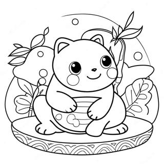 Mitsuri Coloring Page | Mitsuri coloring page