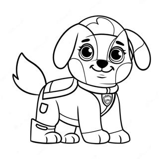 Everest Paw Patrol Coloring Page