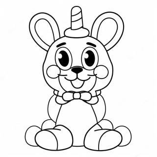 Toy Bonnie Coloring Page | Toy Bonnie coloring page