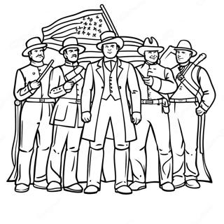US History Coloring Page | US History coloring page