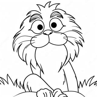 Lorax Coloring Page | Lorax coloring page