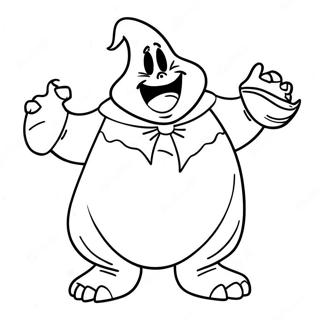 Oogie Boogie Coloring Page | Oogie Boogie coloring page