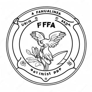 FFA Logo Coloring Page | FFA coloring page