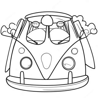 Volkswagen Coloring Page | Volkswagen coloring page