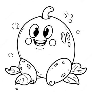 Om Nom Coloring Page | Om Nom coloring page
