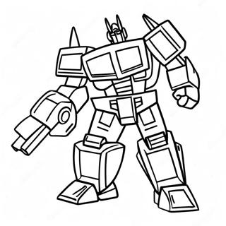 Transformer Coloring Page | Transformer coloring page