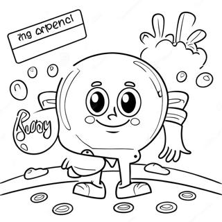 Silly April Fools Day Jokes Coloring Page | April Fools Day coloring page
