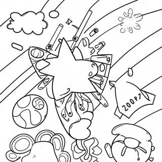 Fun Multiplication Facts Coloring Page | Multiplication coloring page