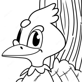 Page à colorier Woody Woodpecker | Page de coloriage Pic épeiche Woody