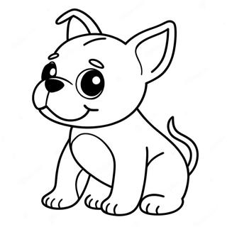 Boston Terrier Puppy Coloring Page | Boston Terrier coloring page