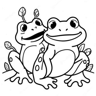 Frog and Toad Coloring Page | Frog and Toad coloring page
