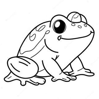 Rana Y Sapo Páginas para Colorear