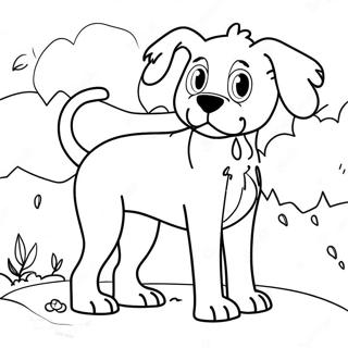 Page à colorier de Parce que Winn-Dixie | Page de coloriage À cause de Winn Dixie
