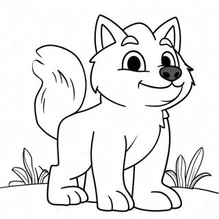 Wolfoo Coloring Page | Wolfoo coloring page