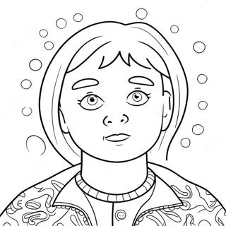 ADHD Awareness Coloring Page | ADHD coloring page