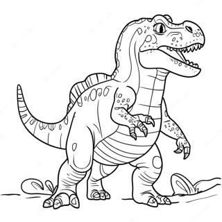 Giganotosaurus Coloring Page | Giganotosaurus coloring page