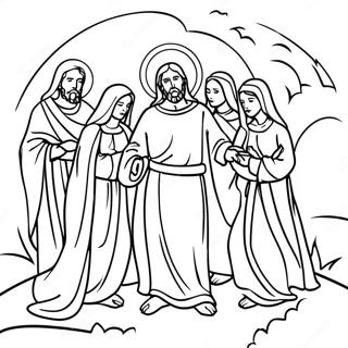 Holy Week Coloring Pages