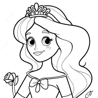 Dia Dos Namorados Disney Páginas para Colorir