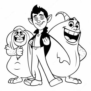 Hotel Transylvania Coloring Page | Hotel Transylvania coloring page
